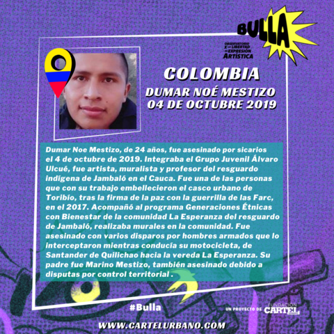 *COLOMBIA* Dumar Noe Mestizo