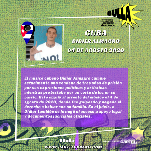 *CUBA* Didier Almagro