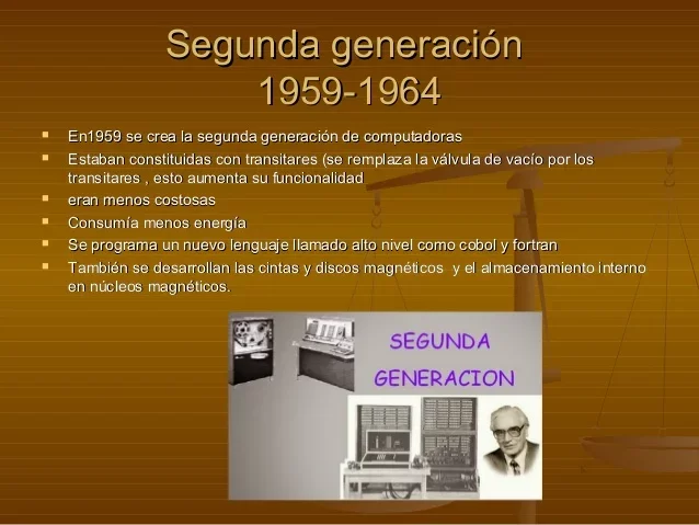 Segunda Generación.