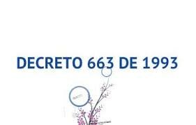 Decreto 663 de 1993