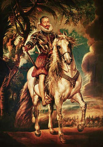 Delegó los asuntos de gobierno en el Duque de Lerma