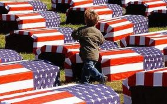 3,000 deaths in the U.S troops