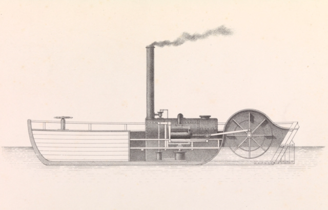 Primer vaixell de vapor