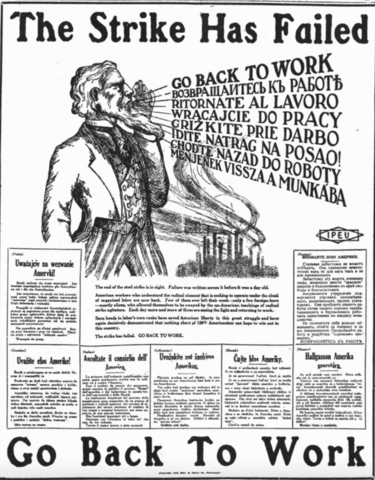 Nationwide Steel Strike of 1919