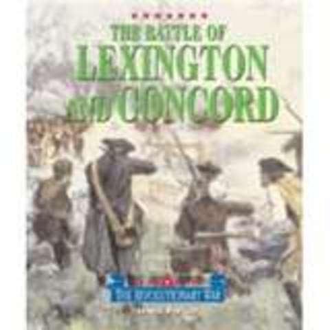 The battle of Lexington and Concord