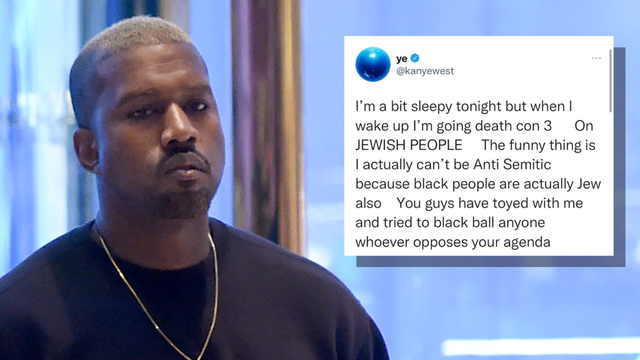 Ye (Kanye West) Tweets Antisemitic Comments Leading to Social Media Bans and Loss of Major Business Deals