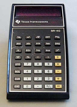 Handheld calculator (MM)