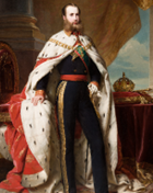 Maximiliano de Habsburgo llega a México como Emperador