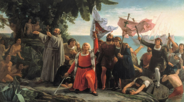 Llegada de Colón a América