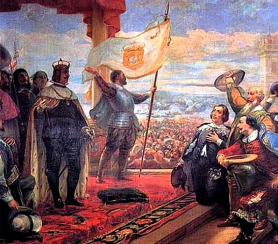 Primera Guerra contra Francia. Paz de Aquisgrán. Se reconoce la independencia de Portugal.