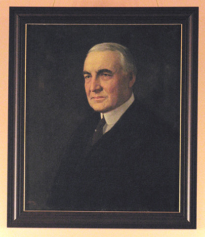 Warren Harding is the next president