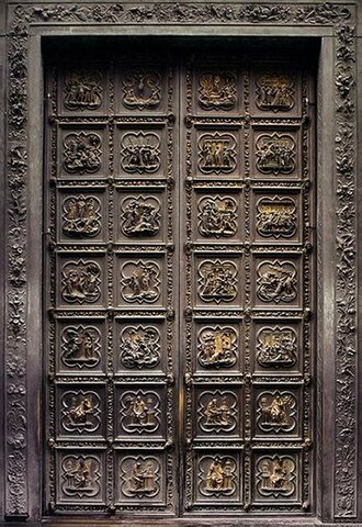 Firenze toomkiriku baplisteeriumi uksed