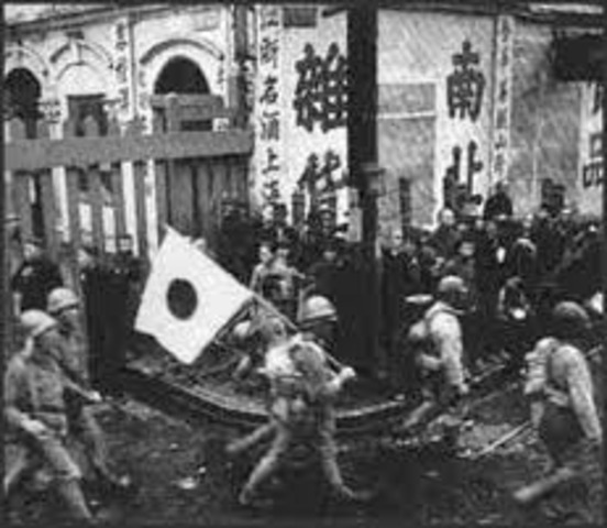 War in Pacific begins.