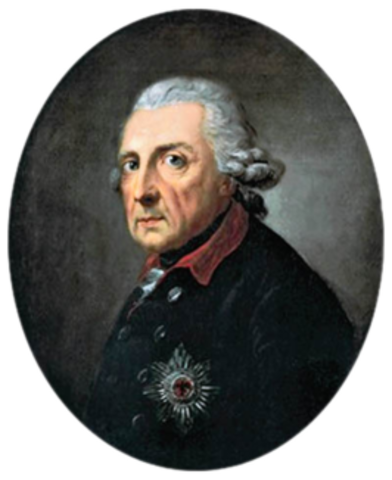 Fredrick II became King of Prussia