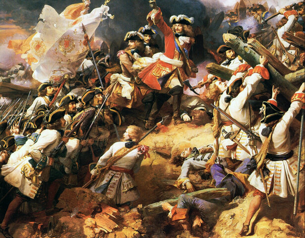 Muere Carlos II sin descendencia. Se inicia la guerra de Sucesión.