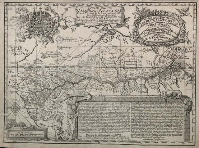 Mapa de Samuel Fritz de 1707