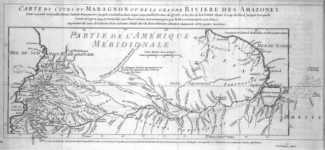 Mapa de la Condamine de 1745