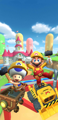 Mario Kart Tour celebrates Super Mario Maker 2's final major update