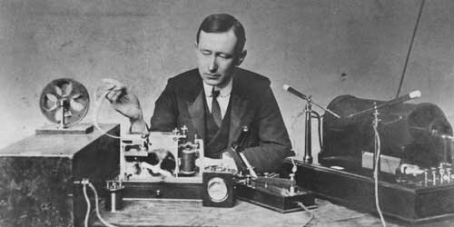 The spark transmitter is invented