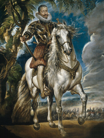 Felipe III delegó los asuntos de gobierno en el Duque de Lerma