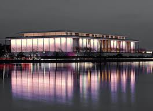 made an appearance at the kennedy center's ballet across america