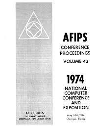 American Federation of Information Processing Societies Award
