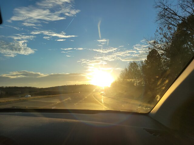 Death meets me again.