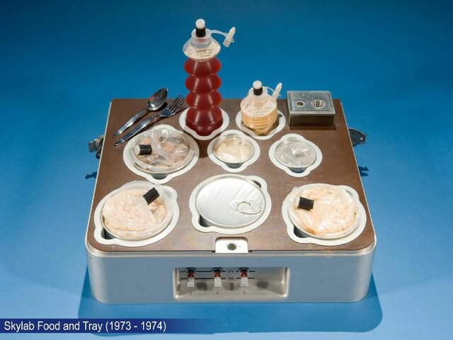 Skylab Food and Tray