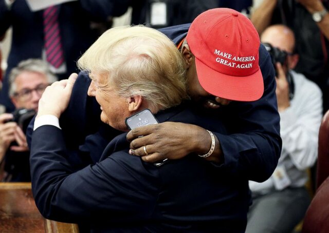 Kanye West at White House