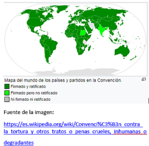 Convención contra la tortura y otros tratos o penas crueles, inhumanos o degradantes