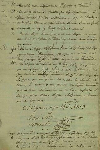 Promulgación de la Constitución de 1857