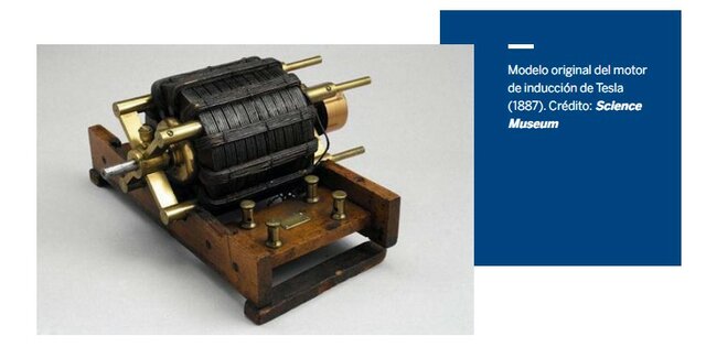EN EL AÑO 1888 PRESENTO EL MOTOR DE INDUCCIÓN.