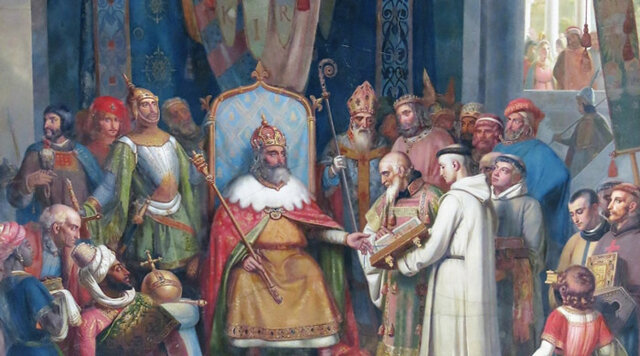 5- Charlemagne 800 AD c.