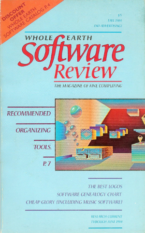 Founded the Whole Earth Software Review