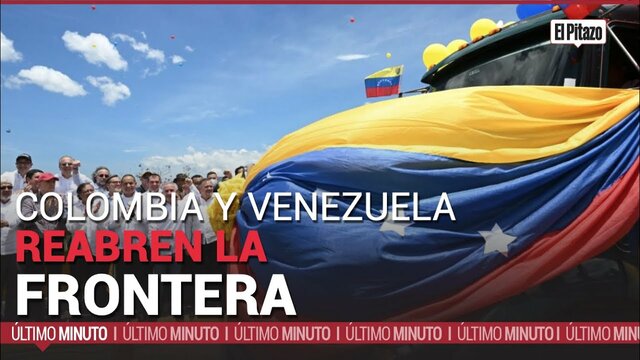 Colombia y Venezuela reabren su frontera común