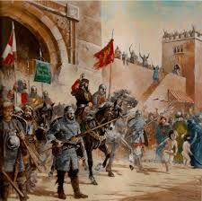 Los seguidores del Cid salen de Valencia