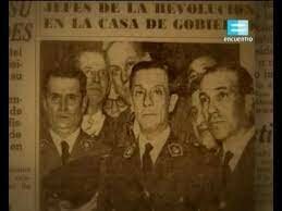 Golpe de 1943 (link video https://www.youtube.com/watch?v=tc6u8RS0sR4&ab_channel=DiFilm)