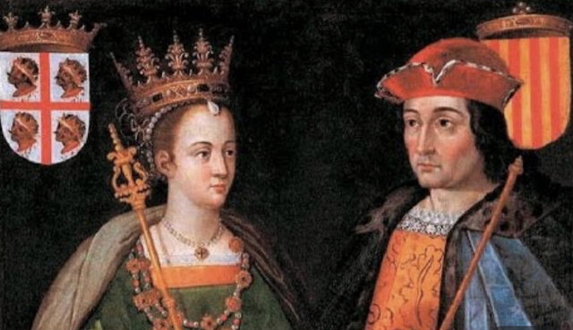 Isabel de Castilla y Fernando de Aragón se casan