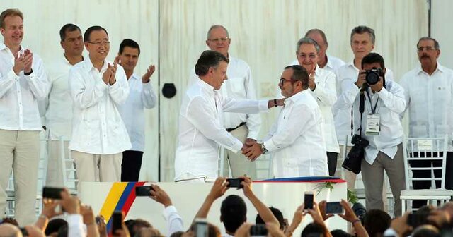 Firma proceso de Paz