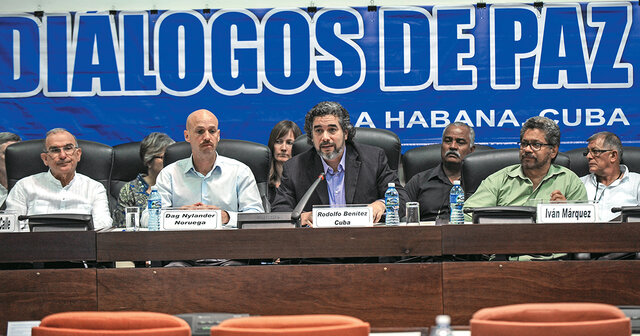 Inician dialogos de paz con las FARC