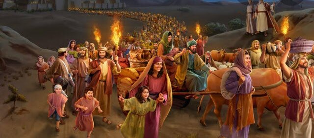 The exodus from Egypt