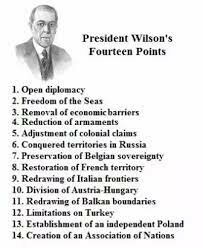 The Fourteen Points by President Wilson