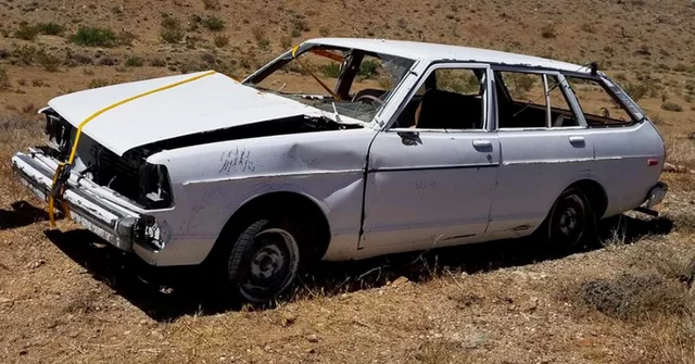 He Leaves Detrital Wash