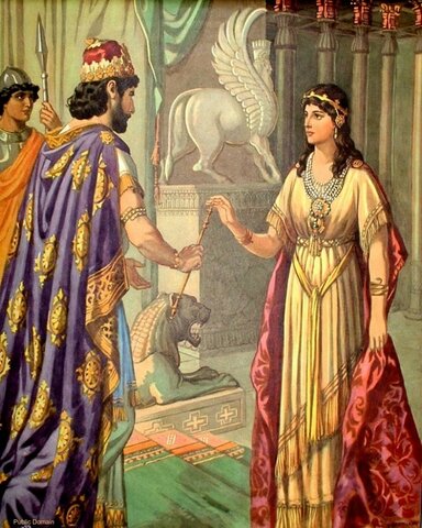 Esther becomes Queen of Persia