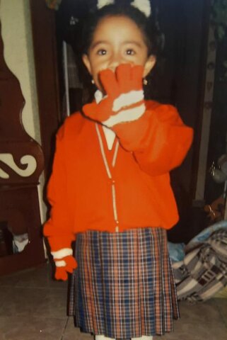 Inicio escolar de mi hermana 20/01/88