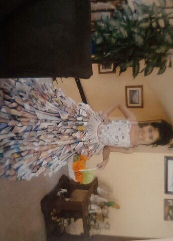 Concurso de disfraces de mi hermana 31/8/92