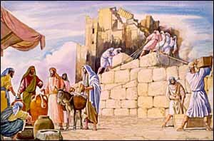 Rebuilding of the Temple Begins