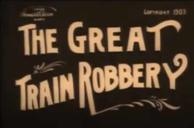 Asalto y robo de un tren.