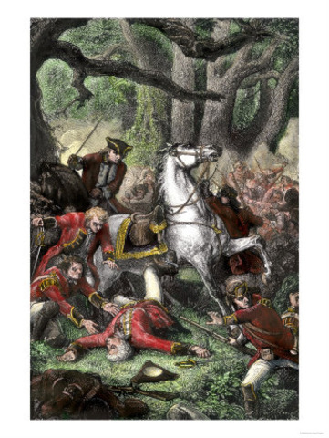 General Braddock's defeat at Fort Duquesne