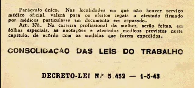 Consolidação das Leis do Trabalho